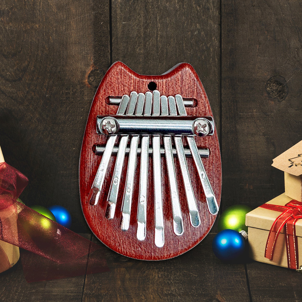 8 Keys Mini Kalimba Wooden Thu - đánh giá và giá A Musical Instrument With Keys