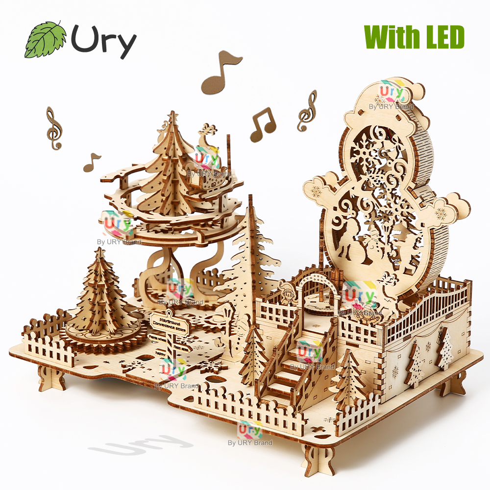 3D Wooden Puzzle Christmas Amu - đánh giá và giá Musical Instrument Park