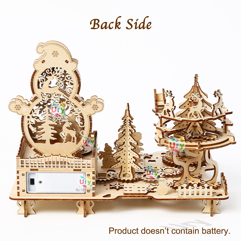 3D Wooden Puzzle Christmas Amu - đánh giá và giá Musical Instrument Park