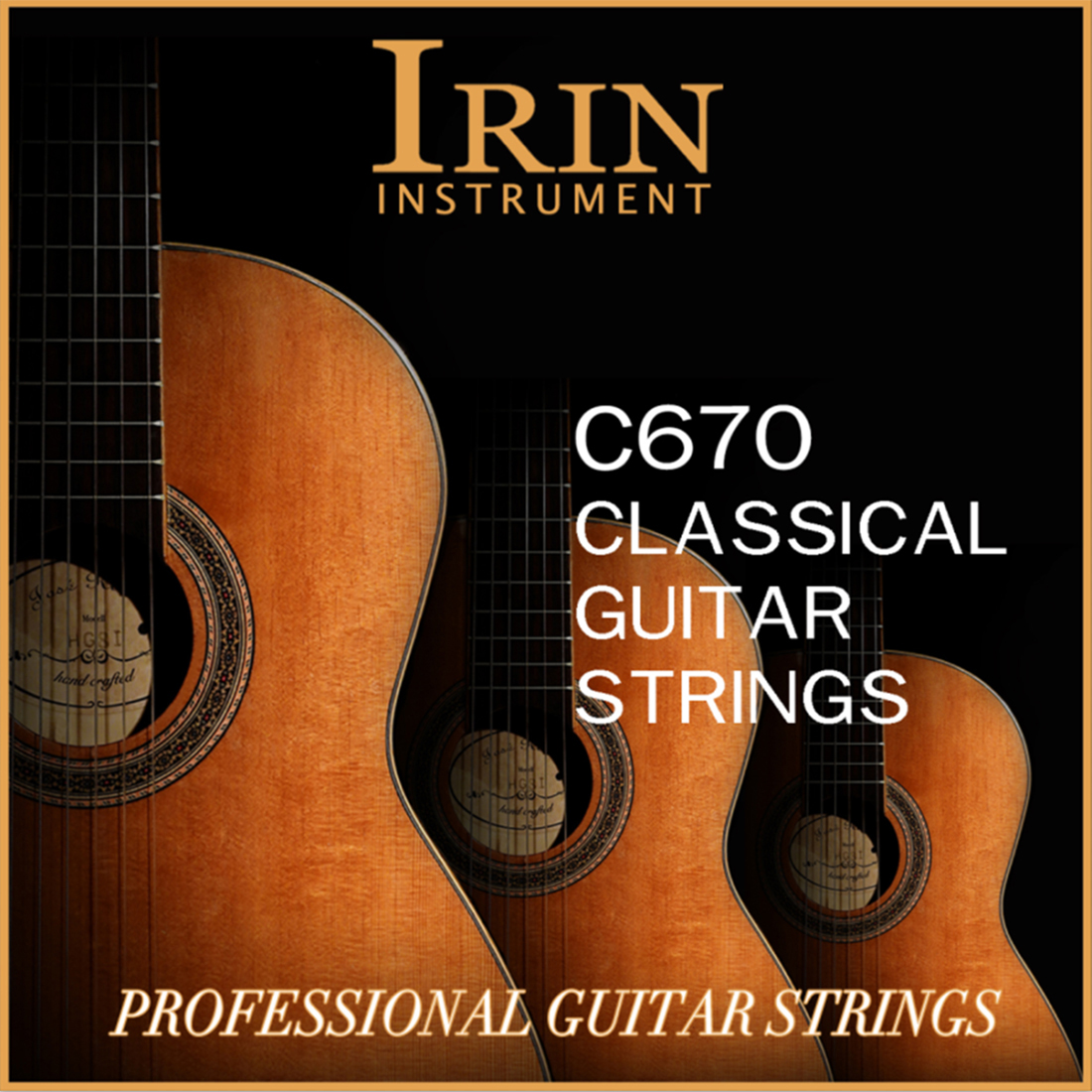 IRIN C670 Classical Classic Gu - đánh giá và giá Musical Instrument Sounds