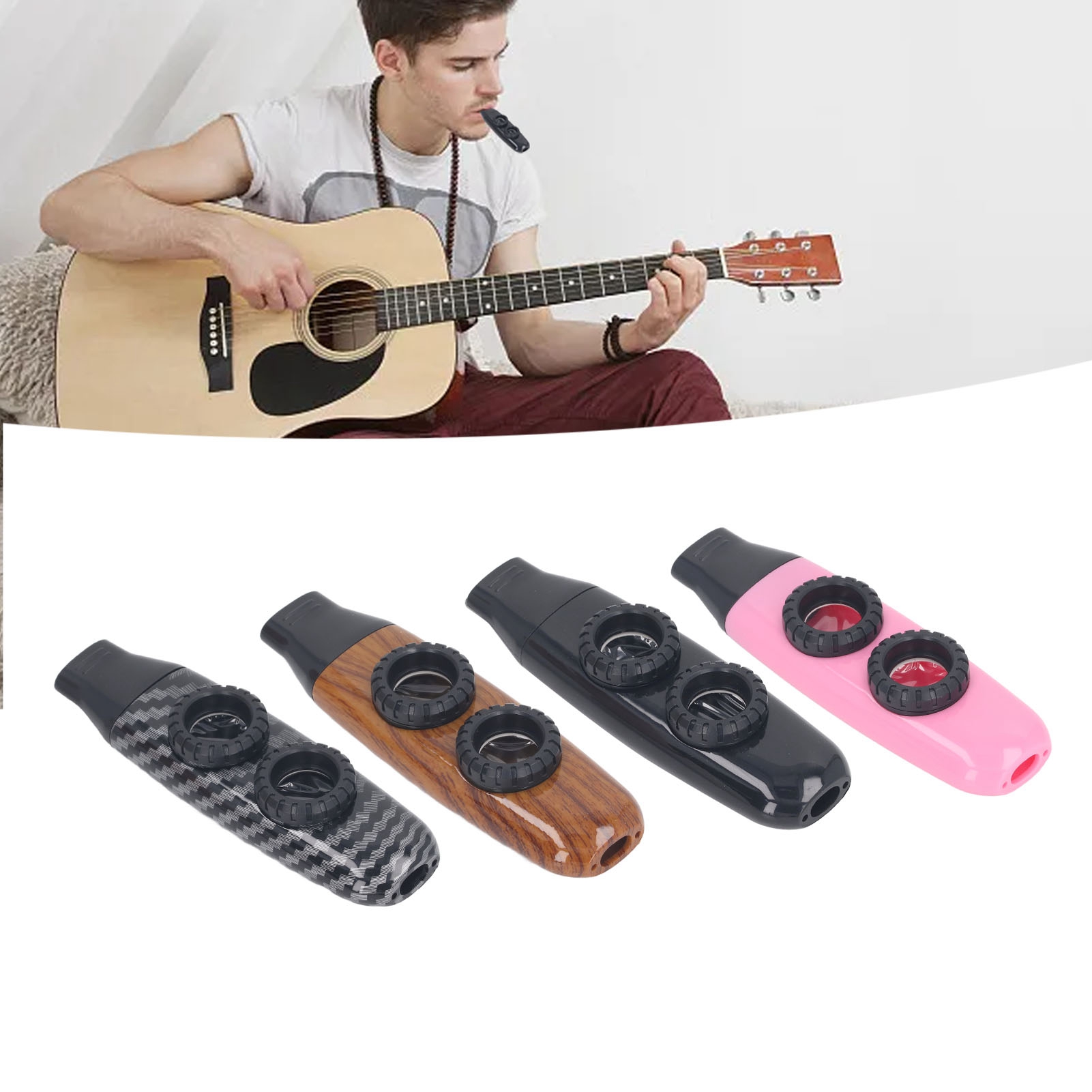 Kazoo Flute Dual Hole Flute Ad - đánh giá và giá Musical Instrument Kazoo