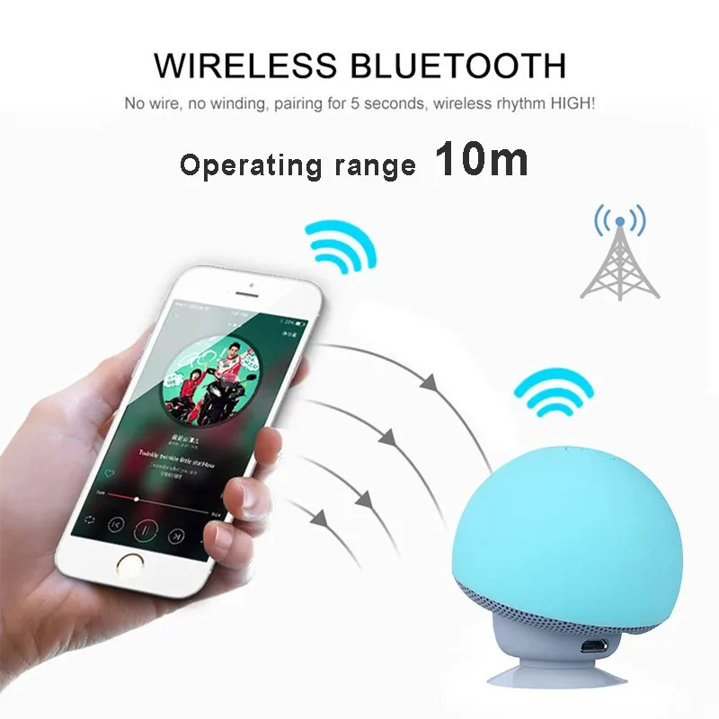 Mini Mushroom Bluetooth Speake - đánh giá và giá Musical Instrument Cajon
