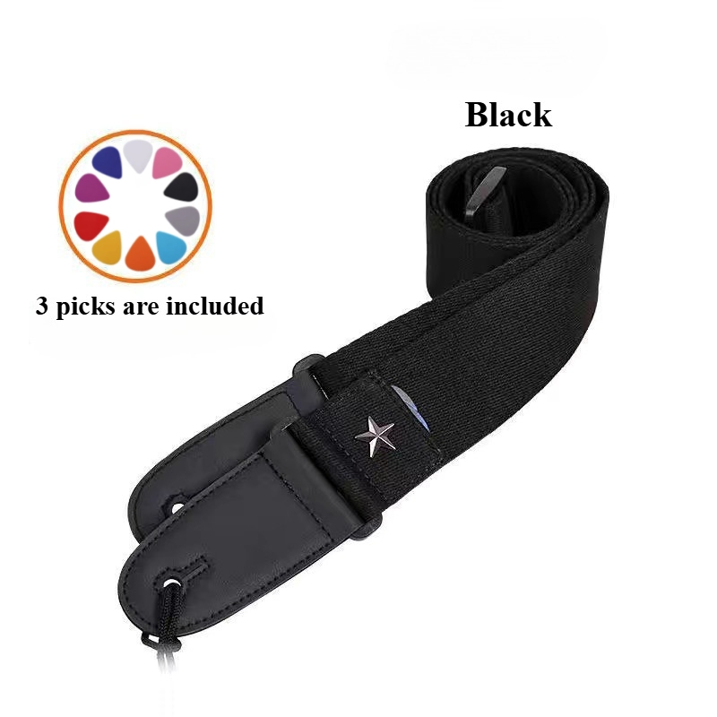 Embroidered Cross Guitar Strap - đánh giá và giá Musical Instrument Sounds