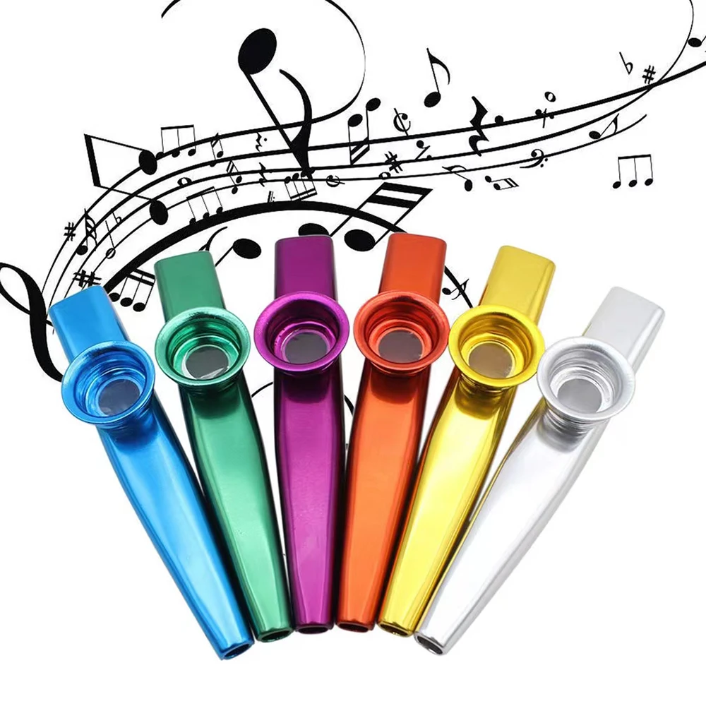 Colourful Kazoo Golden Metal K - đánh giá và giá Musical Instrument Kazoo