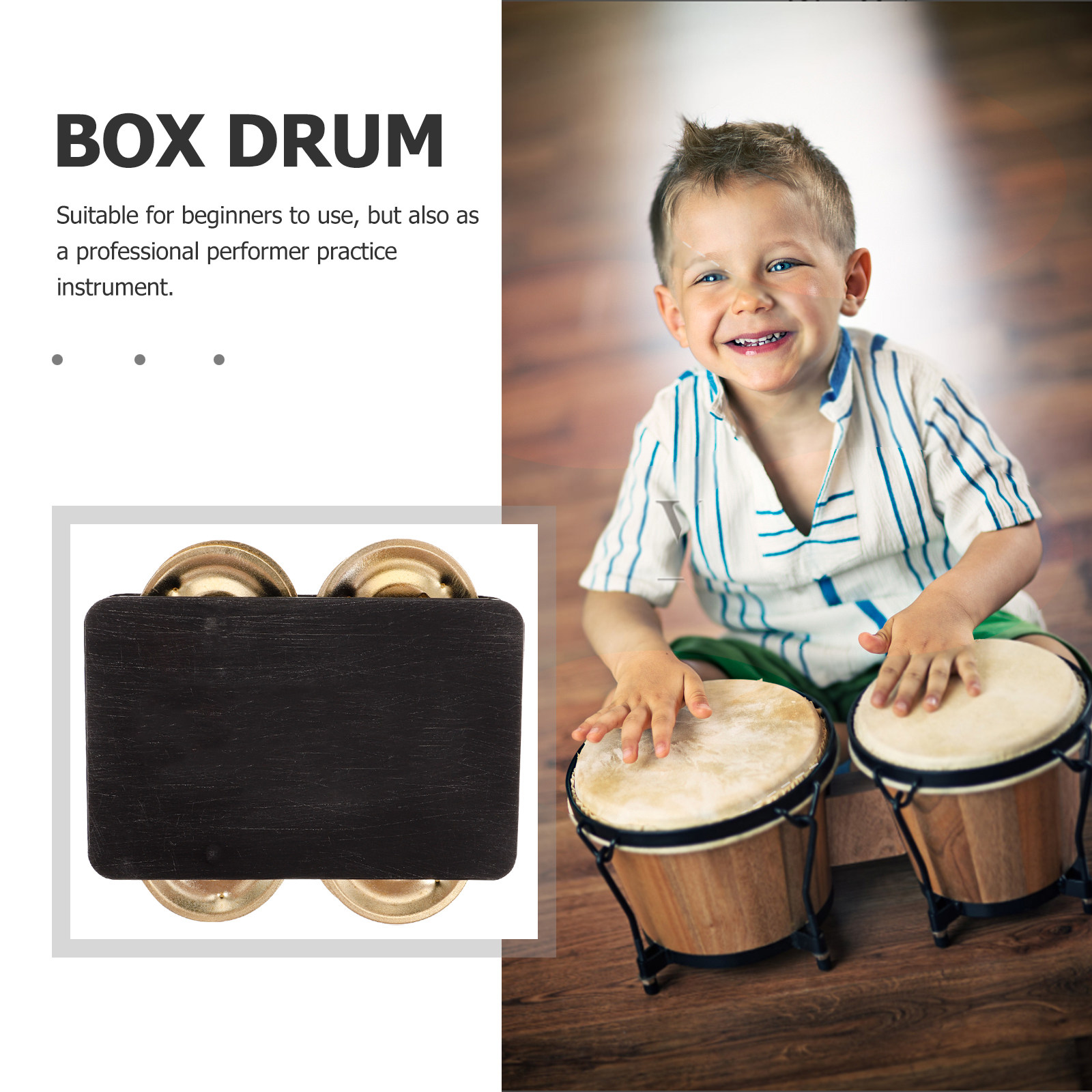 Cajon Tambourine Percussion In - đánh giá và giá Musical Instrument Cajon