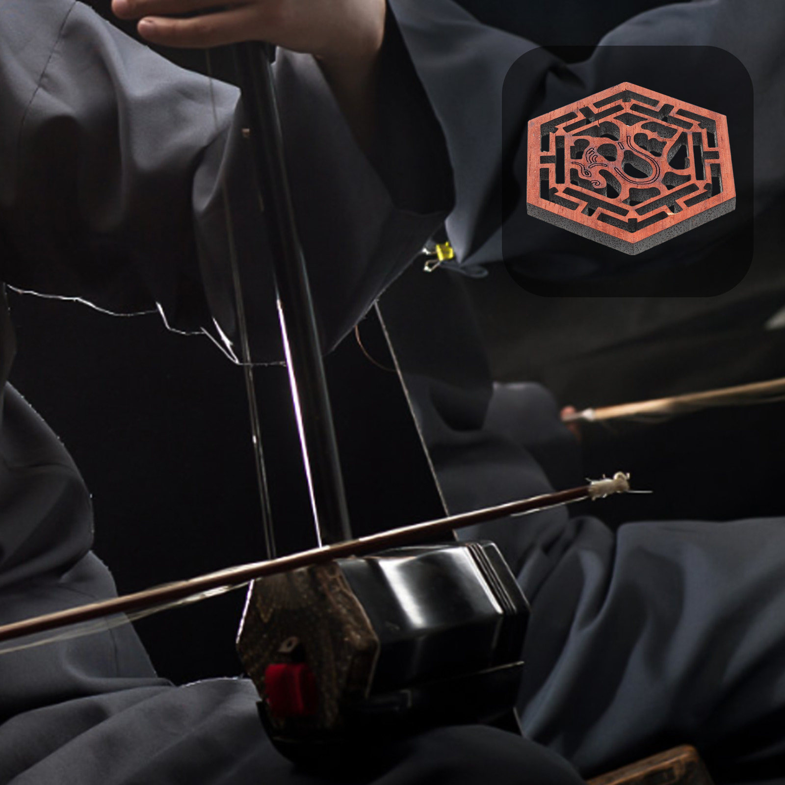 Erhu Sound Windows Wooden Hexa - đánh giá và giá Erhu Violin Chinese
