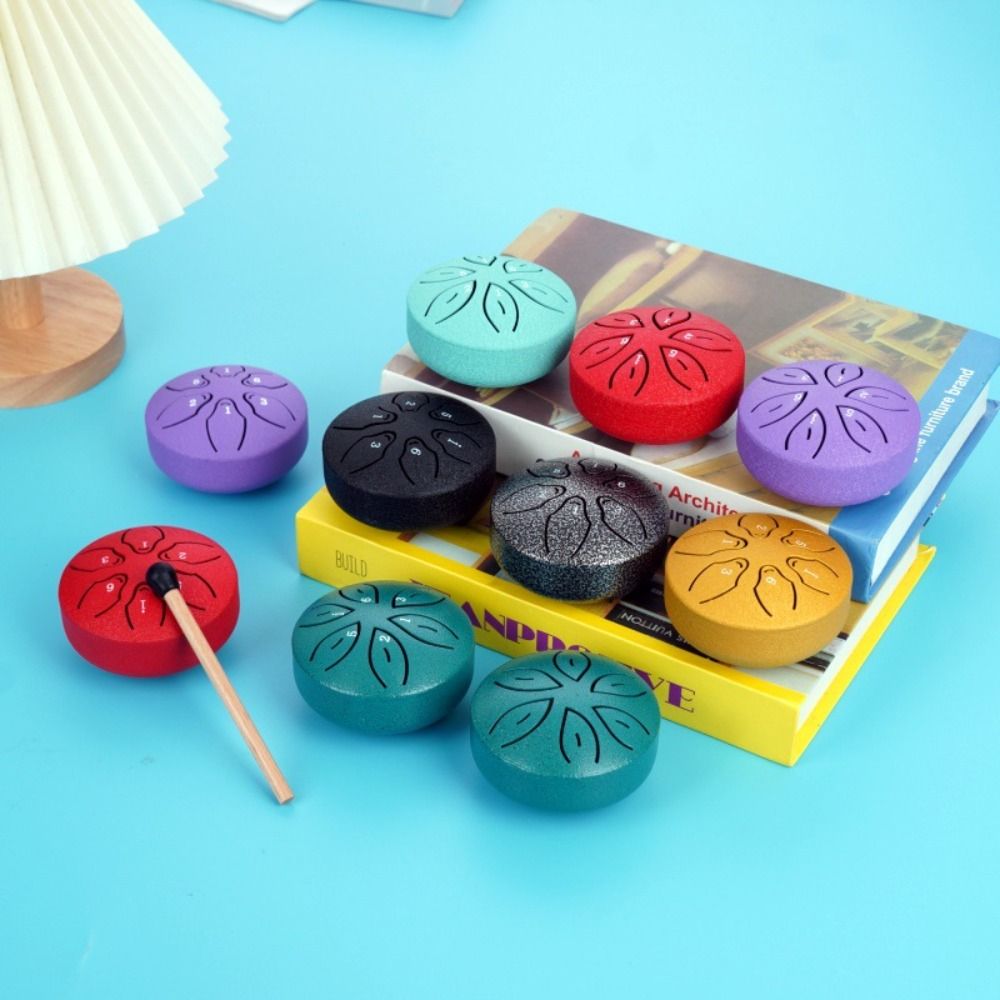 Percussion Instruments 6-Tone  - đánh giá và giá Tongue Drum Steel