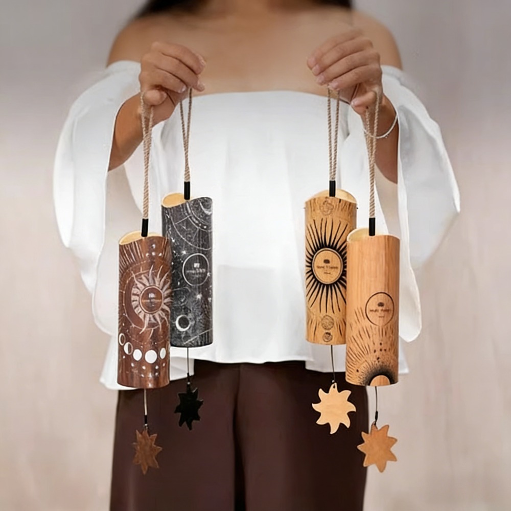 Wind Chime Chord Balcony Bambo - đánh giá và giá Celesta Musical Instrument