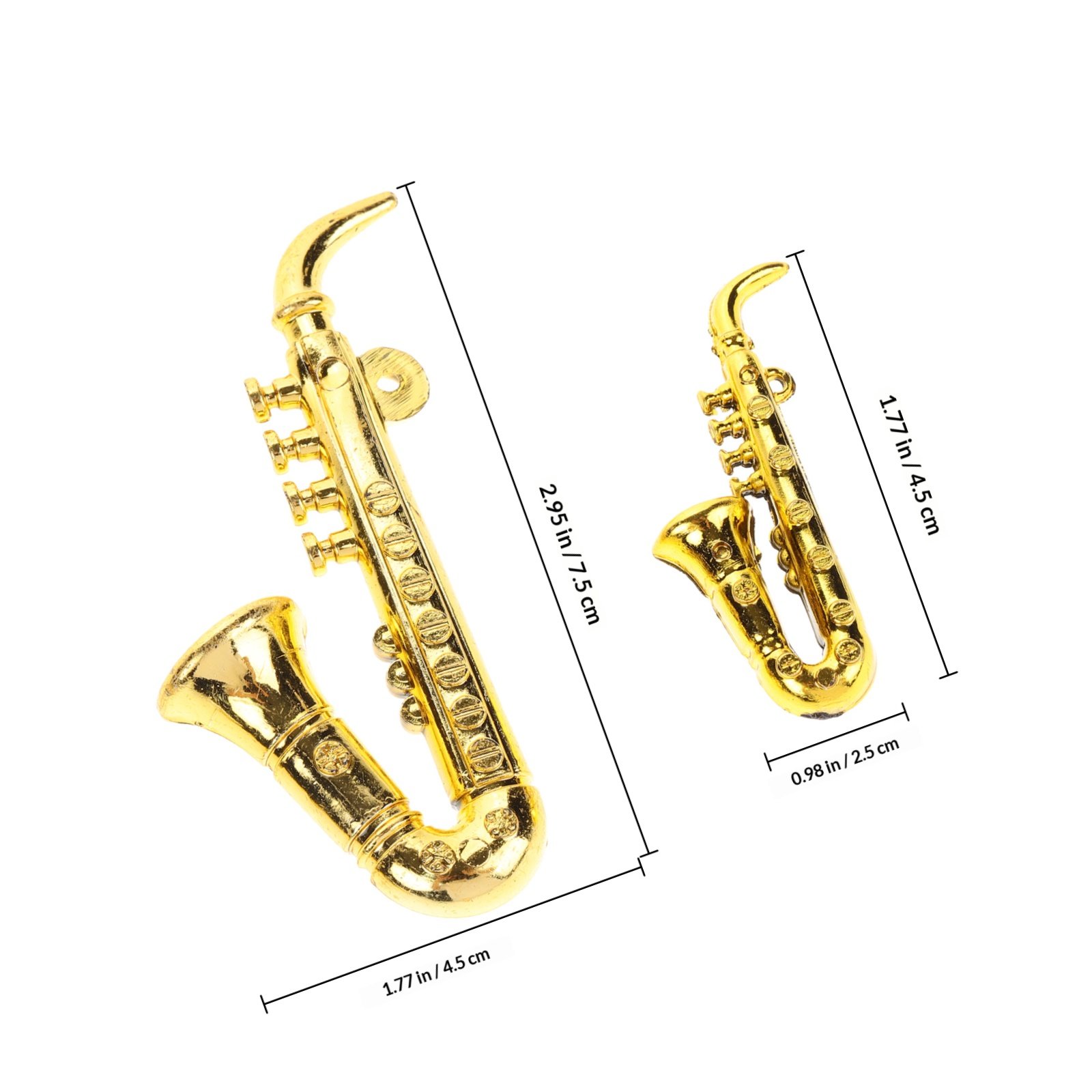 20Pcs Saxophone Ornaments Mini - đánh giá và giá Musical Instrument Xmas Ornaments