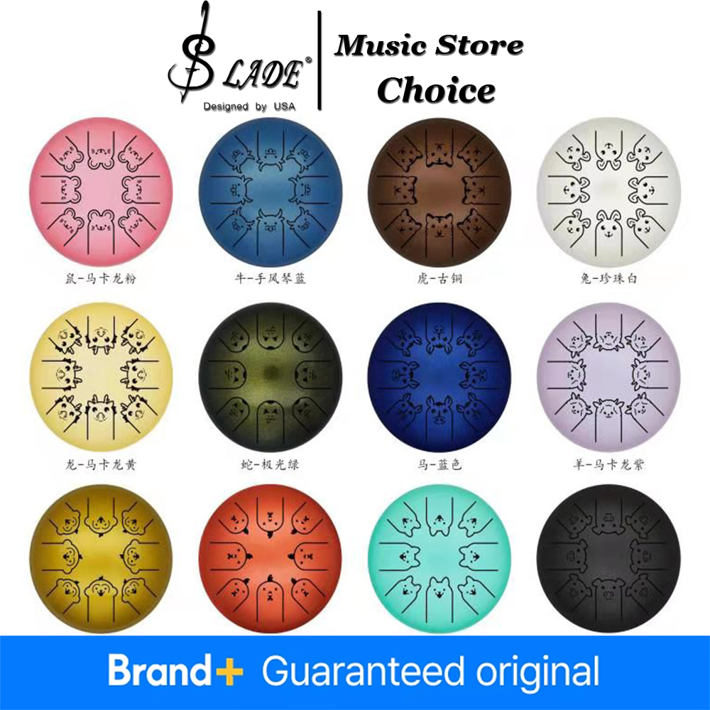 5 Inch 8 Tone Steel Tongue Dru - đánh giá và giá Tongue Drum Steel