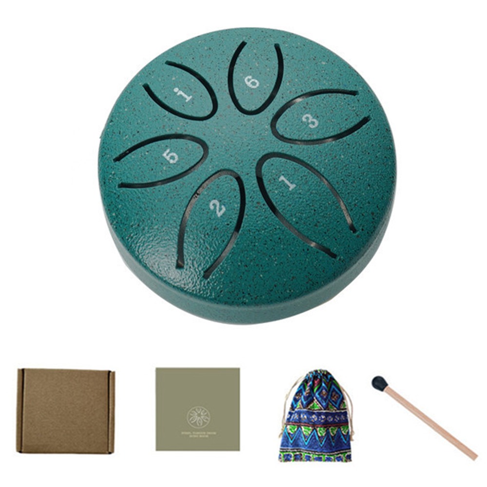 6-Tone Steel Tongue Drum Set M - đánh giá và giá Tongue Drum Steel