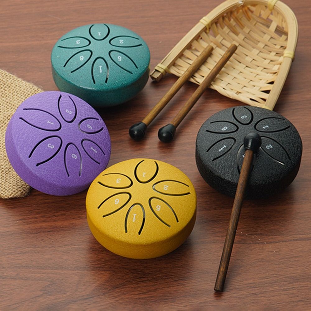 6-Tone Steel Tongue Drum Set M - đánh giá và giá Tongue Drum Steel
