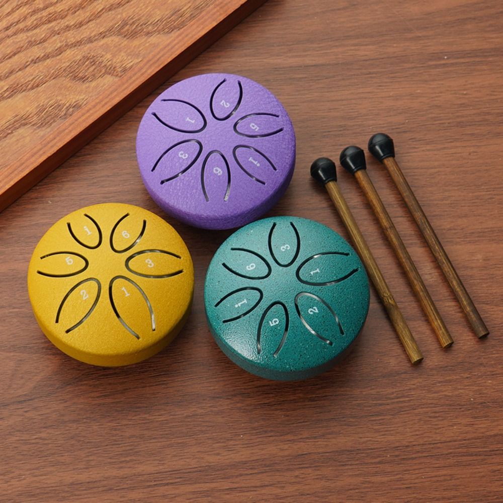 6-Tone Steel Tongue Drum Set M - đánh giá và giá Tongue Drum Steel