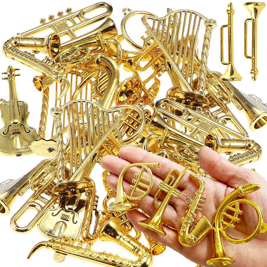 5/10pcs 2-7cm Mini Golden Musi - đánh giá và giá Musical Instrument Saxophone