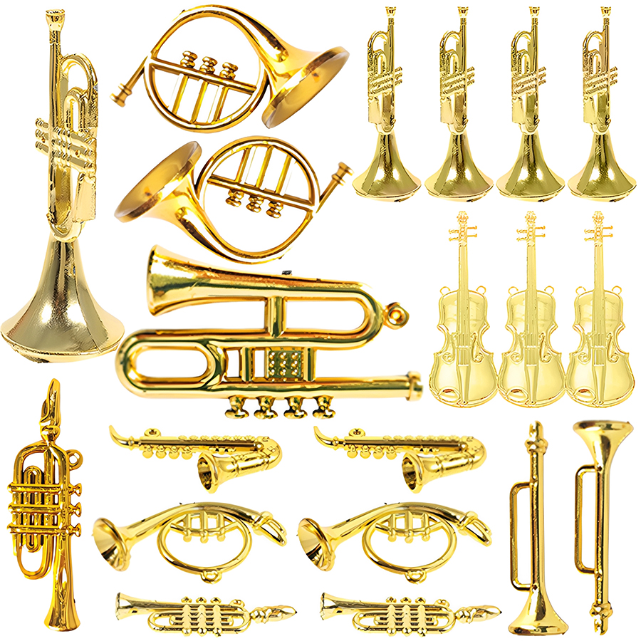 5/10pcs 2-7cm Mini Golden Musi - đánh giá và giá Musical Instrument Saxophone