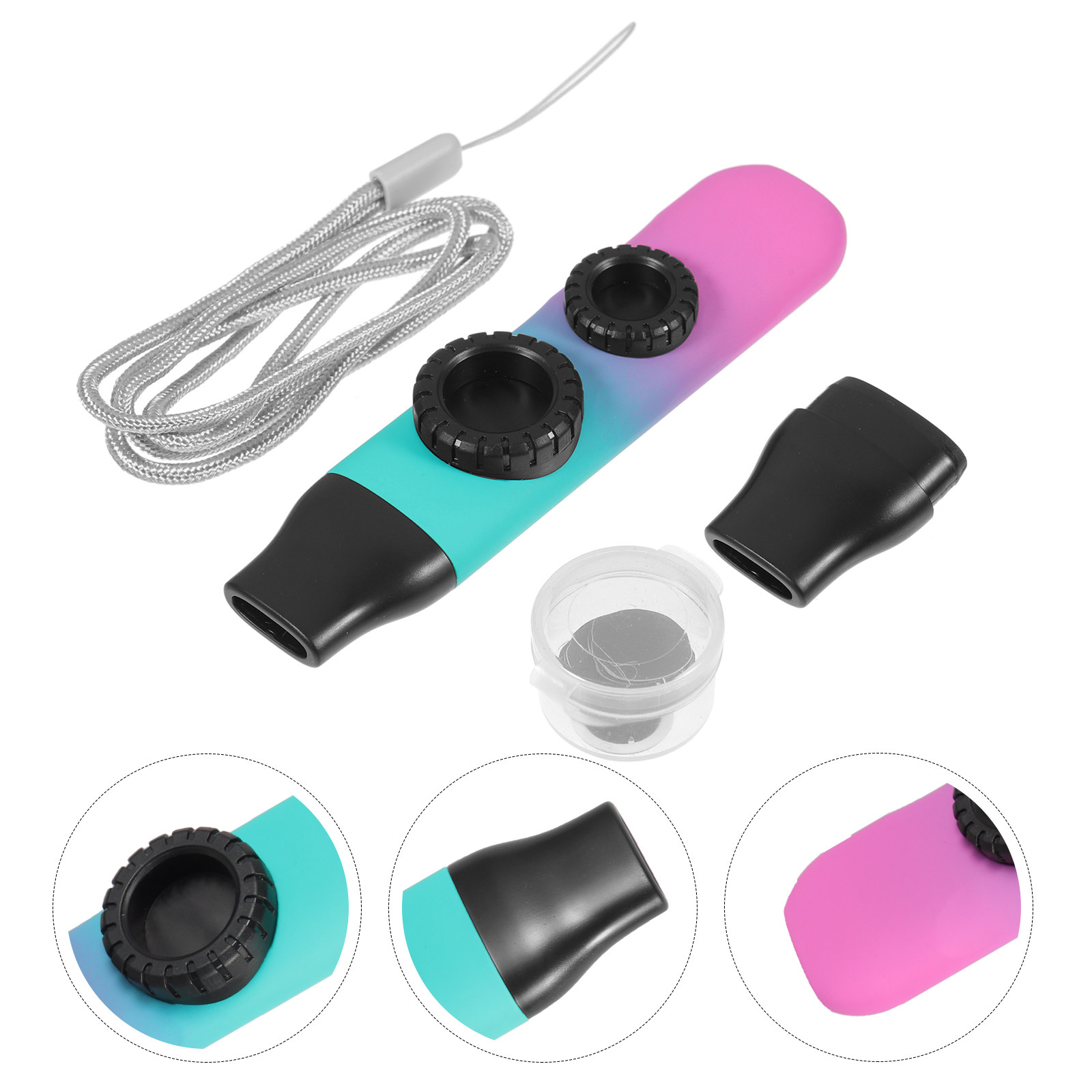 1Set Dual Hole Kazoo Portable  - đánh giá và giá Musical Instrument Kazoo