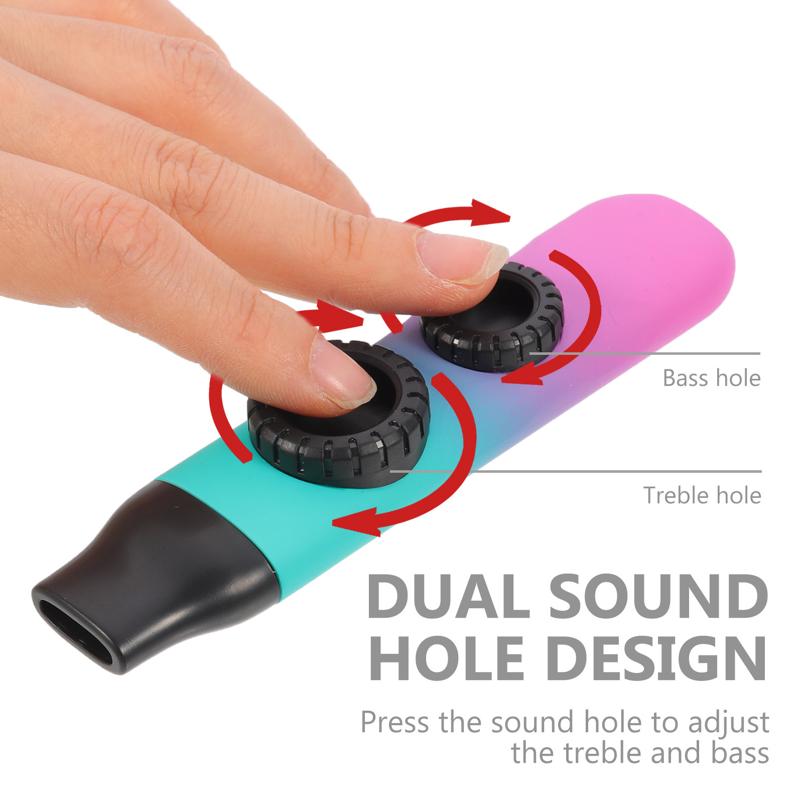 1Set Dual Hole Kazoo Portable  - đánh giá và giá Musical Instrument Kazoo