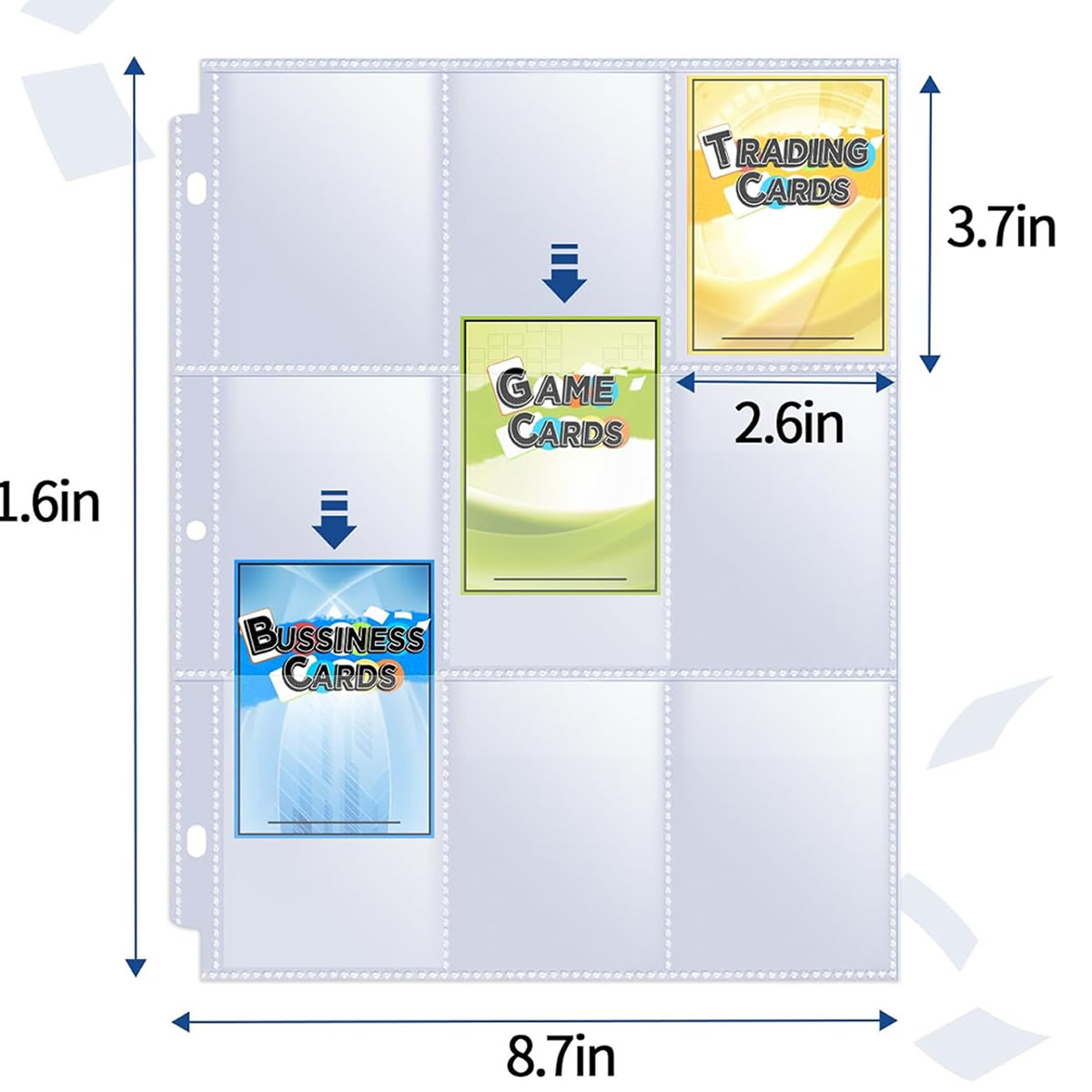 50 Pack 9 Pocket Card Sleeves  - đánh giá và giá Musical Instrument Cajon