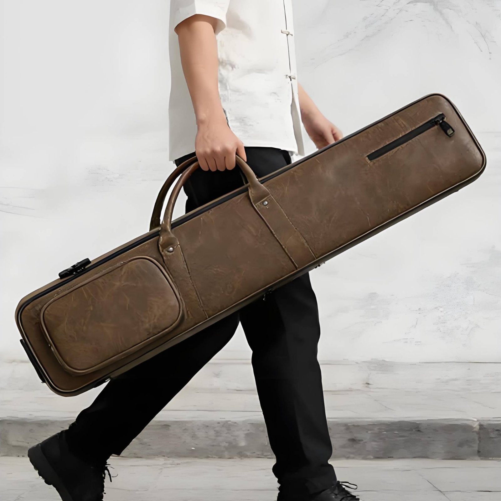 Erhu Case PU Leather Erhu Bag  - đánh giá và giá Erhu Violin Chinese
