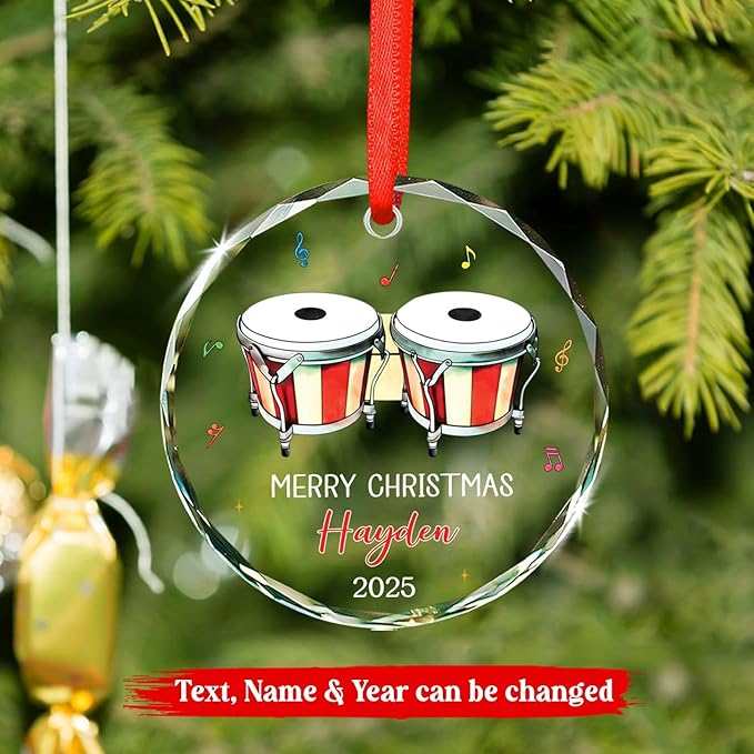 Bongo Drum Player Christmas Or - đánh giá và giá Musical Instrument Xmas Ornaments
