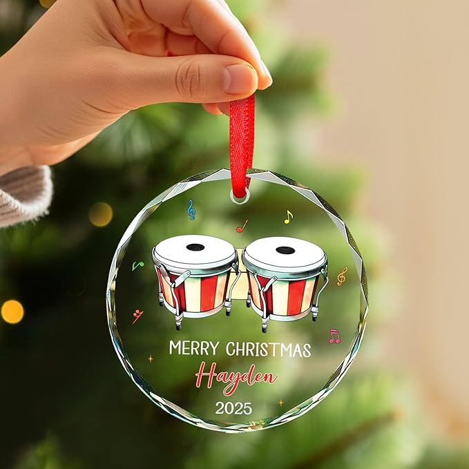 Bongo Drum Player Christmas Or - đánh giá và giá Musical Instrument Xmas Ornaments