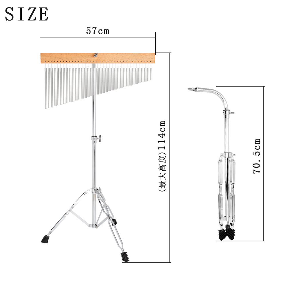 36 Tone Wind Chimes 36 Bars Si - đánh giá và giá Celesta Musical Instrument