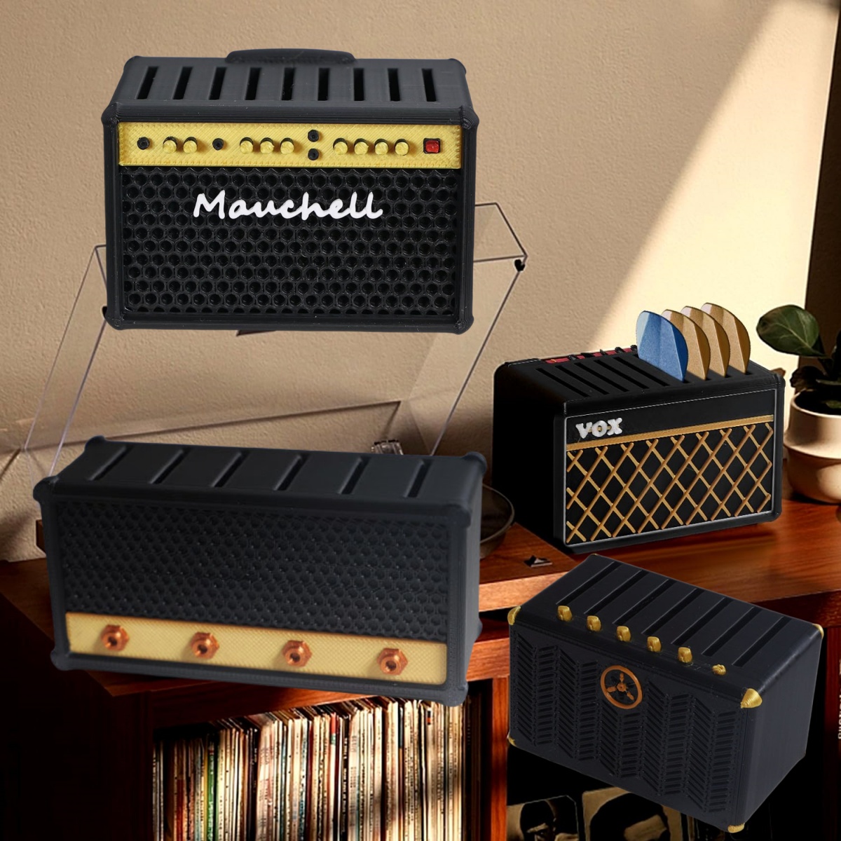 Guitar Pick Holder, 3D Printed - đánh giá và giá Musical Instrument Cajon