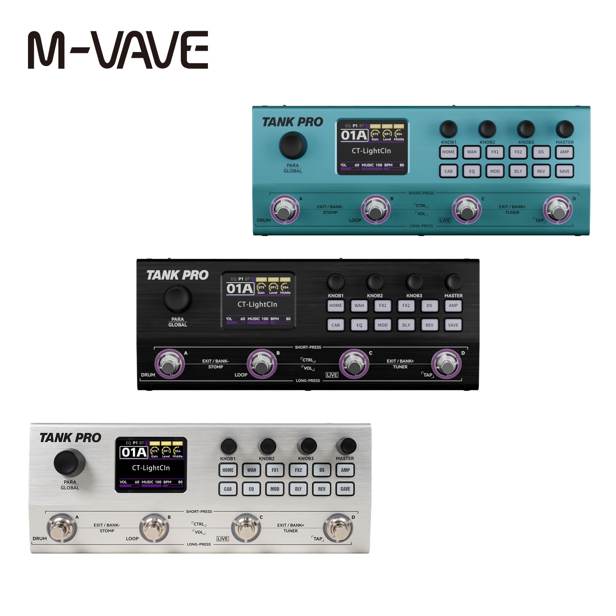 M-VAVE TANK PRO Electric Guita - đánh giá và giá Musical Instrument Sounds