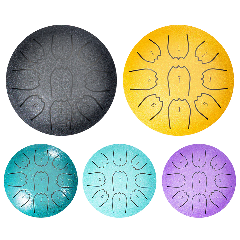 Rain Drum 4 Inch 9 Notes Water - đánh giá và giá Tongue Drum Steel