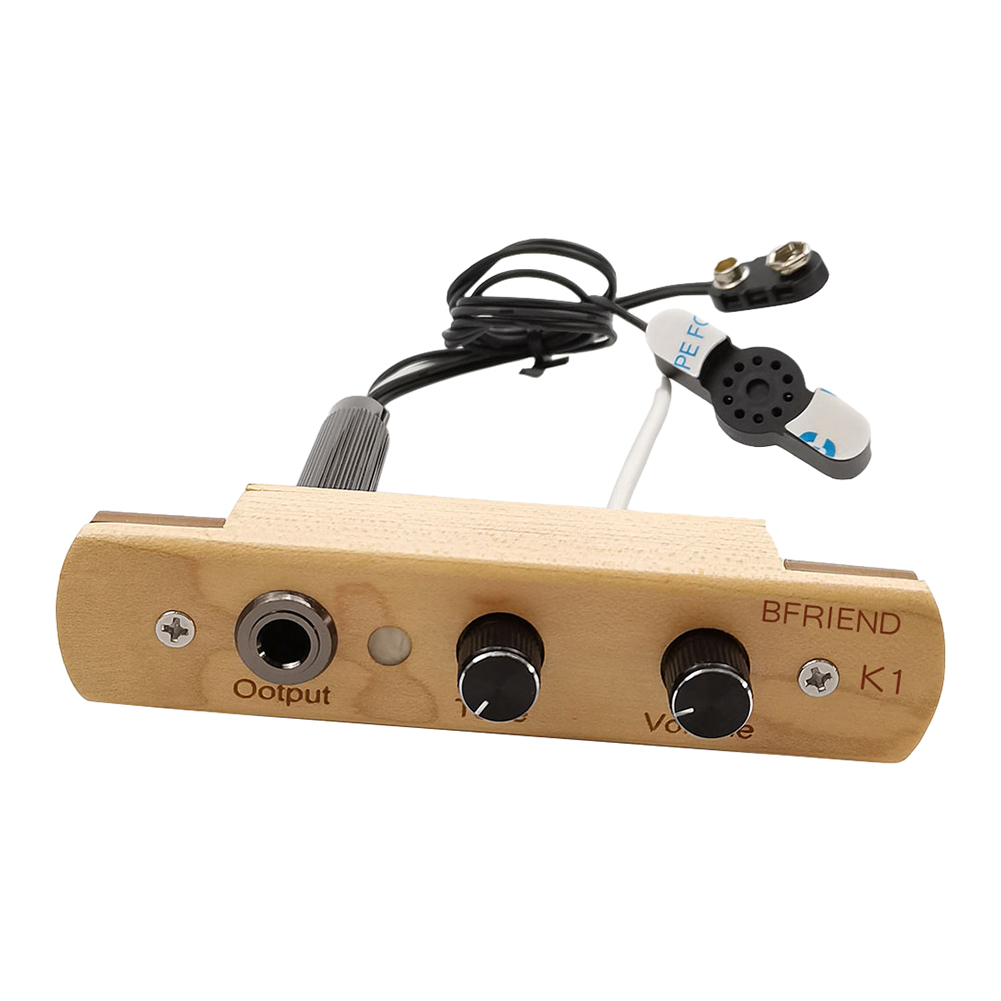 Cajon Box Drum Preamp/Pickup w - đánh giá và giá Musical Instrument Cajon