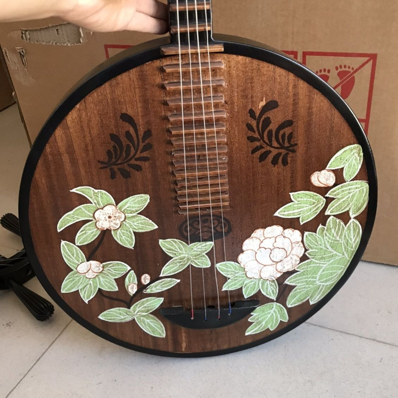 Solid Wood Pipa Chinese Tradit - đánh giá và giá Musical Instrument Lute