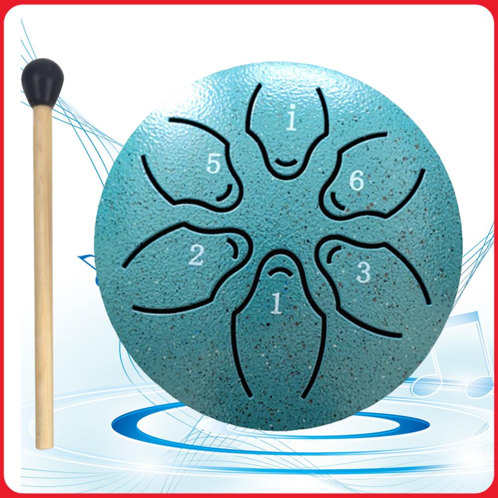 3 Inches 6 Notes Rain Drum for - đánh giá và giá Tongue Drum Steel