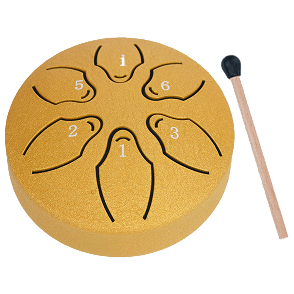 3 Inches 6 Notes Rain Drum for - đánh giá và giá Tongue Drum Steel