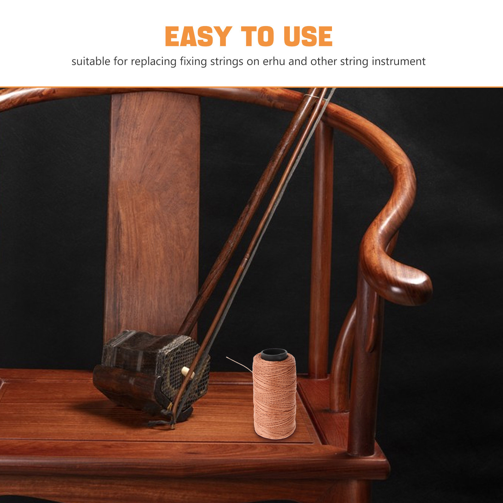Erhu Qianjin String Waxed Repl - đánh giá và giá Erhu Violin Chinese