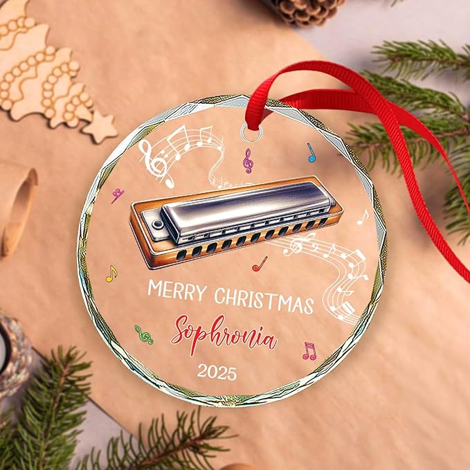 Harmonica Musical Instrument G - đánh giá và giá Musical Instrument Xmas Ornaments