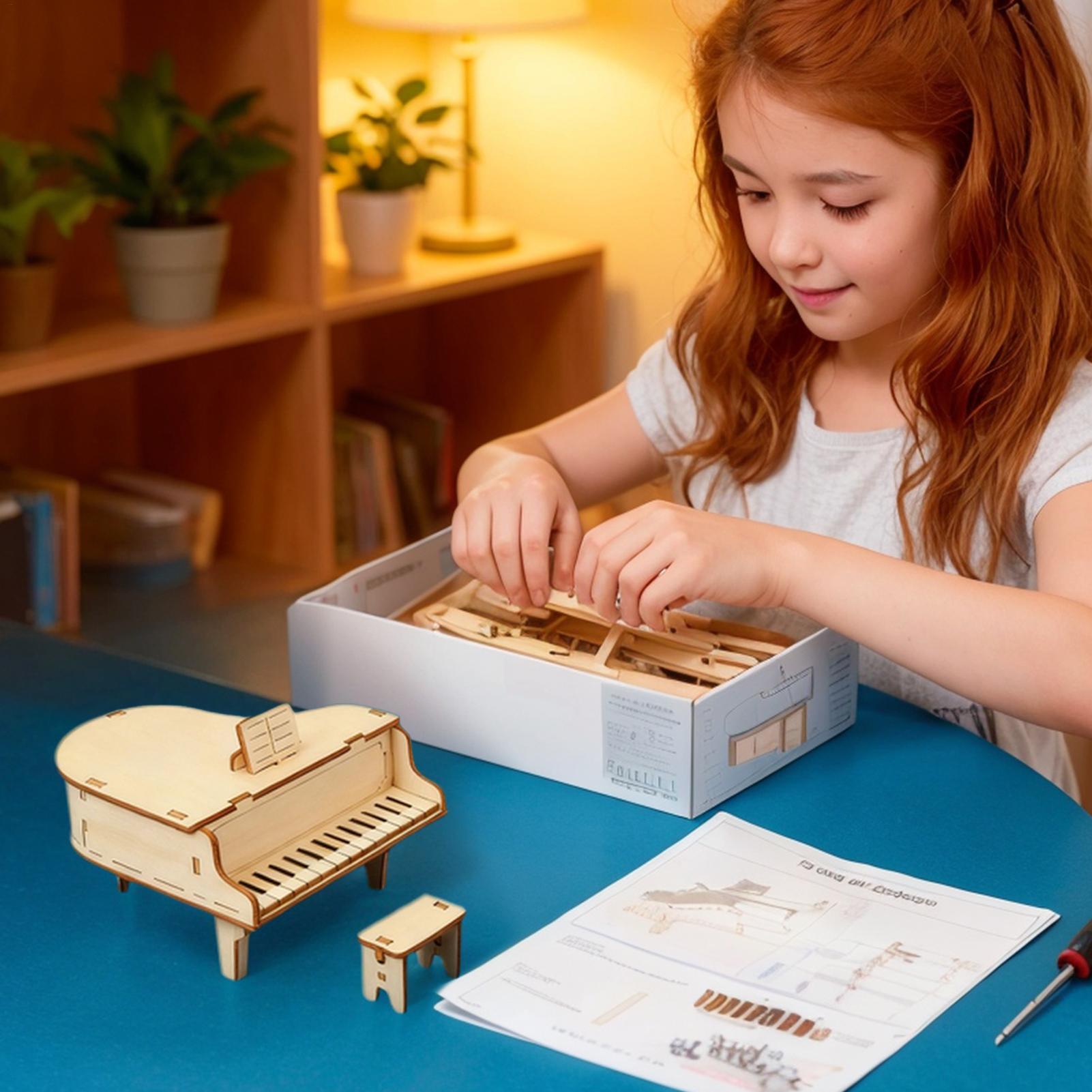 DIY Music Box Kit Wooden Instr - đánh giá và giá Musical Instrument Diy For Kids