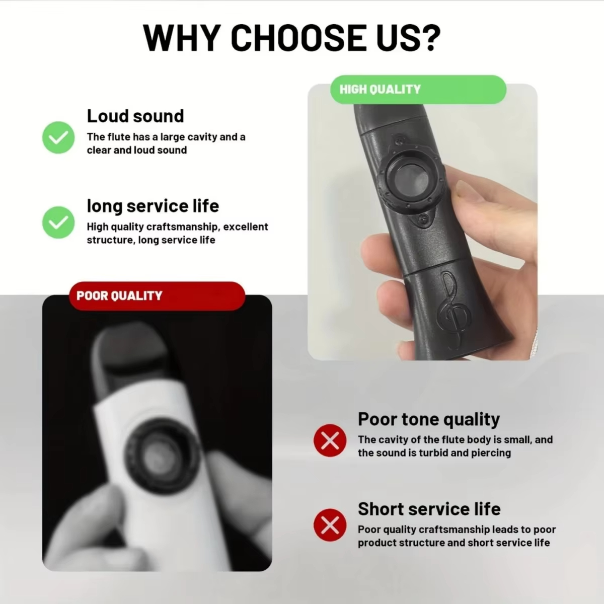 Miwayer Compact Lightweight Ka - đánh giá và giá Musical Instrument Kazoo