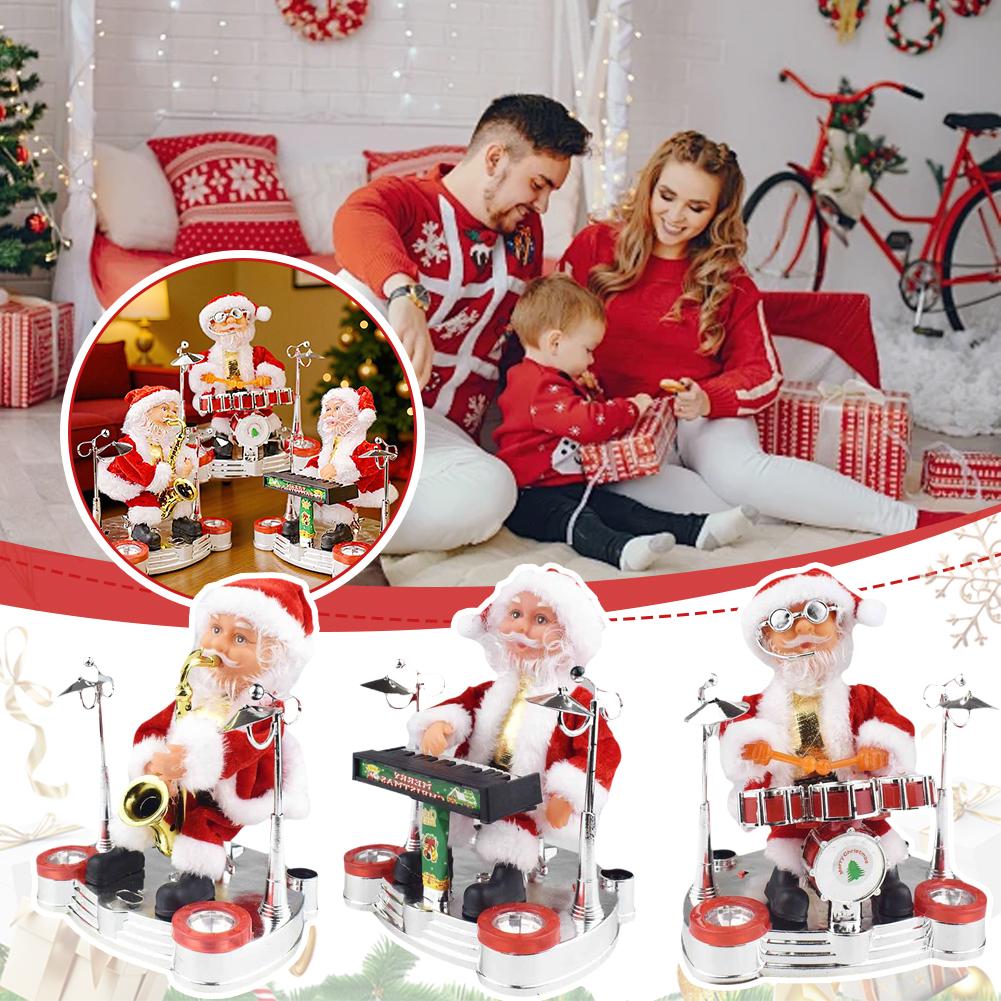 Christmas Santa Claus Electric - đánh giá và giá Musical Instrument Xmas Ornaments