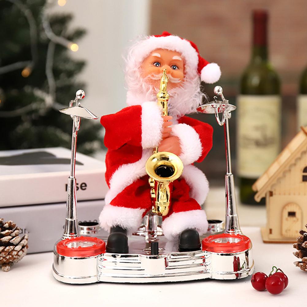Christmas Santa Claus Electric - đánh giá và giá Musical Instrument Xmas Ornaments